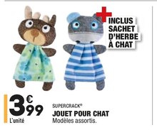 Aldi Compans - JOUET POUR CHAT Promo JOUET POUR CHAT dans le catalogue Aldi "Le bio: pour la saveur des fruits ou la vertu des cultures ?" à Compans