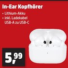 In-Ear Kopfhörer Angebote bei Thomas Philipps Cottbus für 5,99 €