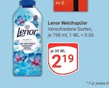 Weichspüler im Angebot bei GLOBUS in Neustadt Weichspüler Angebote von Lenor bei GLOBUS Neustadt für 2,19 €