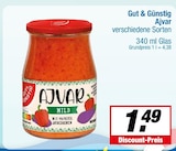 Ajvar Mild im Angebot bei EDEKA in Ibbenbüren Ajvar Mild Angebote von Gut & Günstig bei EDEKA Ibbenbüren für 1,49 €