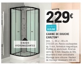 E.Leclerc Olonne-sur-Mer - Promo Cabine de douche Carlton Promo Cabine de douche Carlton à 229,00 € dans le catalogue E.Leclerc à Olonne-sur-Mer