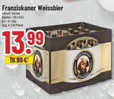 Weissbier im Angebot bei Trinkgut in Wermelskirchen Weissbier Angebote von Franziskaner bei Trinkgut Wermelskirchen für 13,99 €