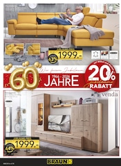 Aktueller BRAUN Möbel-Center Prospekt mit Wohnwand, "Wir feiern Jubiläum!", Seite 10