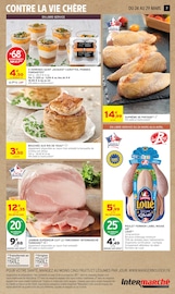 Promos Jambon cuit dans le catalogue "MERVEILLEUSES PÂQUES" de Intermarché Express à la page 7
