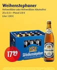 Hefeweißbier oder Hefeweißbier Alkoholfrei bei Getränke Hoffmann im Herzberg Prospekt für 17,99 €