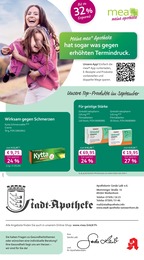 mea - meine apotheke Prospekt "Unsere September-Angebote", 4 Seiten, 01.09.2026 - 01.09.2026 Aktueller mea - meine apotheke Prospekt, "Unsere September-Angebote", mit Angeboten der Woche, gültig von 01.09.2026 bis 01.09.2026