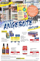 Jack Daniels Angebot im aktuellen METRO Prospekt auf Seite 1