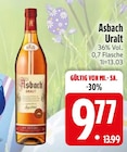 Uralt im EDEKA Prospekt Uralt von Asbach im aktuellen EDEKA Prospekt für 9,77 €