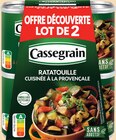 Ratatouille cuisinée à la provençale - CASSEGRAIN à 2,27 € dans le catalogue Intermarché Hyper