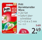 Korrekturroller Micro bei Rossmann im Haren Prospekt für 2,49 €