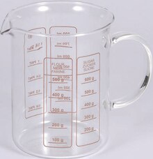Verre graduée 1 litre - Géant Casino à Saint-Germain-en-Laye Verre graduée 1 litre en promo chez Géant Casino Saint-Germain-en-Laye à 7,00 €