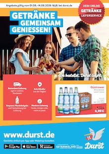 Aktueller Durst.de Prospekt (Neubukow, 2 Seiten zum blättern Durst.de Prospekt Du bestellst. Durst liefert. mit 2 Seiten