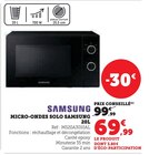 Micro-ondes Solo 20 L - Samsung dans le catalogue Hyper U