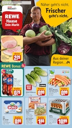 REWE Prospekt für Sierksdorf mit 24} Seiten REWE Prospekt für Sierksdorf: "Dein Markt", 24 Seiten, 14.07.2025 - 19.07.2025