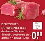 Aktuelle Schweinefilet Angebote bei EDEKA in Bottrop Aktuelles Deutsches Schweinefilet Angebot bei EDEKA in Bottrop ab 0,88 €