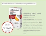 LINDA Premiumapotheke Rastatt - Direkt Spray Honig & Zitrone Angebot im Prospekt Direkt Spray Honig & Zitrone bei LINDA Premiumapotheke im Rastatt Prospekt für 12,75 €