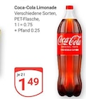 Aktuelle Coca Cola Angebote bei GLOBUS in Rostock Aktuelles Limonade Angebot bei GLOBUS in Rostock ab 1,29 €