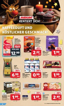 Kaffee im Markant Nordwest Prospekt "DER MARKT FÜR GUTES ESSEN UND TRINKEN" mit 16 Seiten (Osnabrück)