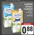 EDEKA Waltrop - Landliebe haltbare Landmilch 1,5% Fett Angebot im Prospekt Landliebe haltbare Landmilch 1,5% Fett bei EDEKA im Waltrop Prospekt für 0,88 €