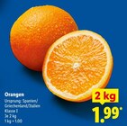 Orangen von  im aktuellen Lidl Prospekt für 1,99 €