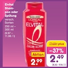 Shampoo oder Spülung im Angebot bei Netto Marken-Discount in Königswinter Shampoo oder Spülung Angebote von Elvital bei Netto Marken-Discount Königswinter für 2,49 €