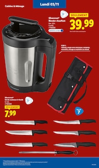 Promo Blender dans le catalogue Lidl du moment à la page 64