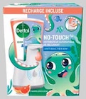 DISTRIBUTEUR AUTOMATIQUE DE GEL LAVANT + RECHARGE POUR LES MAINS PAMPLEMOUSSE - DETTOL en promo chez Intermarché Saint-Maur-des-Fossés à 5,07 €