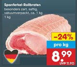 Spanferkel-Rollbraten Angebote bei Netto Marken-Discount Wilhelmshaven für 8,99 €