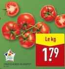 Promo Tomates rondes en grappe à 1,79 € dans le catalogue Aldi à La Courneuve