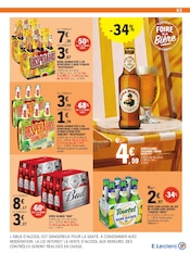 Promos Desperados dans le catalogue "Vague de fraîcheur sur votre budget" de E.Leclerc Desperados en promo dans le catalogue E.Leclerc à la page 63