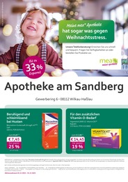 Apotheke Prospekt von mea - meine apotheke in Zwickau Aktueller mea - meine apotheke Apotheken Prospekt für Zwickau: Unsere Dezember-Angebote mit 4} Seiten, 01.12.2023 - 31.12.2023
