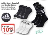 Sport-Socken im Angebot bei GLOBUS in Plauen Sport-Socken Angebote von Adidas bei GLOBUS Plauen für 10,99 €