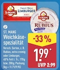 Rubius Extra Cremig von St. Mang im aktuellen ALDI Nord Prospekt