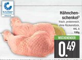 Haehnchenschenkel im EDEKA Prospekt Hähnchenschenkel im aktuellen EDEKA Prospekt für 0,49 €