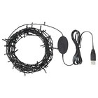 Lichterkette (100), LED schwarz von STRÅLA für 14,99 € bei IKEA im Angebot Lichterkette (100), LED schwarz von STRÅLA im aktuellen IKEA Prospekt