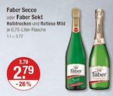 Faber Secco oder Faber Sekt im V-Markt Prospekt Faber Secco oder Faber Sekt von Faber im aktuellen V-Markt Prospekt für 2,79 €
