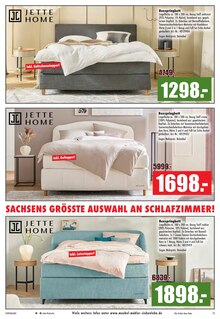 Bett im Möbel Mahler Siebenlehn Prospekt "GÜNSTIGE MÖBEL GRATIS LIEFERN LASSEN!" mit 16 Seiten (Chemnitz)