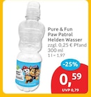 Paw Patrol Helden Wasser im budni Prospekt Paw Patrol Helden Wasser von Pure & Fun im aktuellen budni Prospekt für 0,59 €
