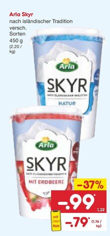 Netto Marken-Discount Königsbrunn - Skyr Skyr Angebot bei Netto Marken-Discount Königsbrunn im Prospekt "Fisch verliebt? Dann geh doch zu Netto!"