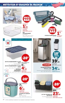 Promo Décoration Intérieure dans le catalogue Hyper U du moment à la page 14