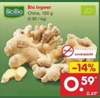 Netto Marken-Discount Rehfelde - Bio Ingwer Angebot im Prospekt Bio Ingwer bei Netto Marken-Discount im Rehfelde Prospekt für 0,59 €