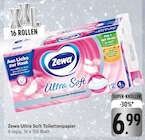 Ultra Soft Toilettenpapier Angebote von Zewa bei E center Freiburg für 6,99 €