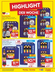 Bier im aktuellen Netto Marken-Discount Prospekt (Neumarkt (Oberpfalz)) Bier im Netto Marken-Discount Prospekt "Aktuelle Angebote" mit 64 Seiten (Neumarkt (Oberpfalz))