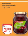 Wild-Preiselbeeren Angebote von Odenwälder bei GLOBUS Erlangen für 3,00 €