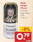 Pilsner im Angebot bei Netto Marken-Discount in Löbau Pilsner Angebote von Radeberger bei Netto Marken-Discount Löbau für 0,79 €