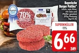 Bayerische Burger Patties im EDEKA Prospekt Bayerische Burger Patties von im aktuellen EDEKA Prospekt für 6,66 €