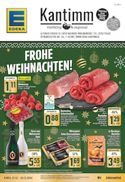 EDEKA Prospekt: "Aktuelle Angebote", 16 Seiten, 21.12.2024 - 24.12.2024