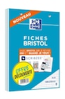 Lot de 2 blocs fiches bristol A5 perforées Oxford 148 x 210 mm - Oxford - Fnac Lot de 2 blocs fiches bristol A5 perforées Oxford 148 x 210 mm - Oxford à 6,49 € dans le catalogue Fnac