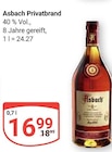 Privatbrand im Angebot bei GLOBUS in Zwickau Privatbrand Angebote von Asbach bei GLOBUS Zwickau für 16,99 €