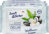 Feuchtes Toilettenpapier Wellnesstraum (3x50 St) von Sanft&Sicher im aktuellen dm-drogerie markt Prospekt für 2,95 €